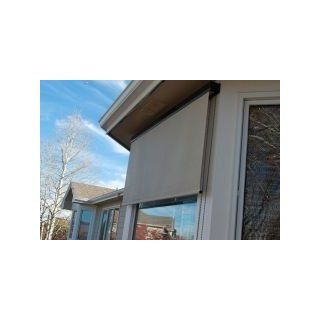Exterior Roll Up Solar Shades Stock Size 120" x 96" Tropic  Window Treatment Roller Shades  Patio, Lawn & Garden