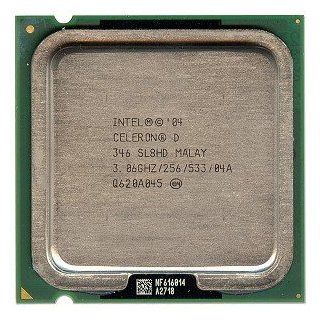 Intel Celeron D 346 3.06GHz 533MHz 256KB Socket 775 CPU Computers & Accessories