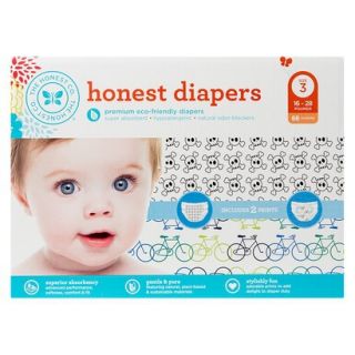 Honest Diapers Value Pack, Bicycles &  Skulls  