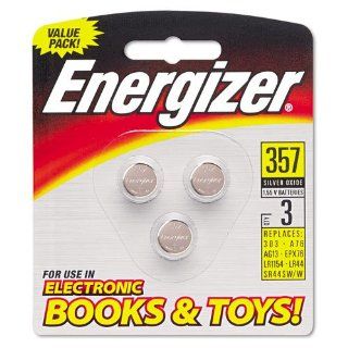 Energizer  Watch/Electronic/Specialty Batteries, 357, 3 Batteries per Pack    Sold as 1 PK Health & Personal Care