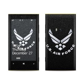 USAF Black Design Protective Decal Skin Sticker (Matte Satin Coating) for Nokia Lumia 920 Cell Phone Cell Phones & Accessories