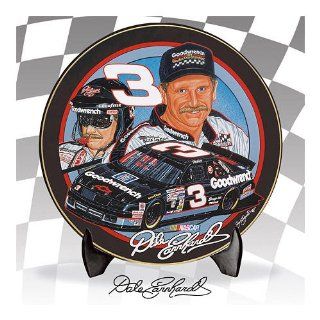 Limited edition Dale Earnhardt Collector Plate Honors Legendary #3 with Stunning Sam Bass Artwork Exclusive Sports & Outdoors