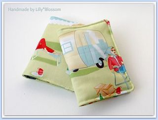 trailer travel fabric passport holder by lilly*blossom