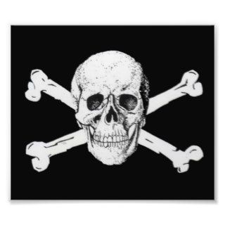 Pirate Skull and Crossbones Photo Print