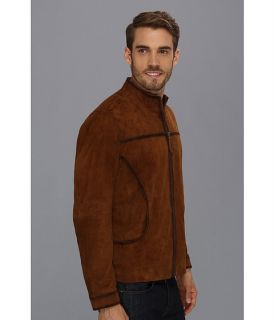 Scully Astraeus  Luxury Lamb Suede Zippered Jacket Brown