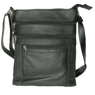 Hollywood Tag Leather iPad Messenger Bag with Adjustable Strap Shoulder Bags
