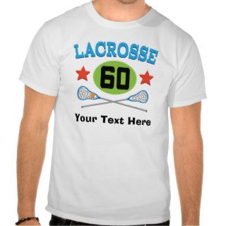 Lacrosse Jersey Number 60 Gift Idea T shirts
