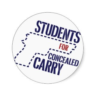 Students for Concealed Carry Logo Sticker