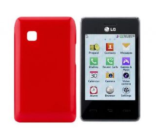 LG840G Tracfone Prepaid Phone w/1400 Mins, Accs, & Triple Minutes —