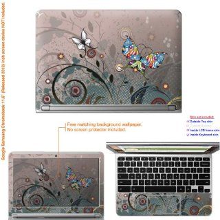 Decalrus   Matte Decal Skin Sticker for Google Samsung Chromebook with 11.6" screen (IMPORTANT read Compare your laptop to IDENTIFY image on this listing for correct model) case cover Mat_Chromebook11 354 Computers & Accessories