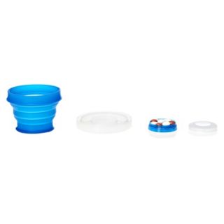 Humangear GoCup 8oz Large Travel Containers   Blue
