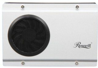 Rosewill 3.5 Inch SATA to USB and eSATA External Enclosure with 80mm Fan Cooling RX 358 V2 SLV Silver Computers & Accessories