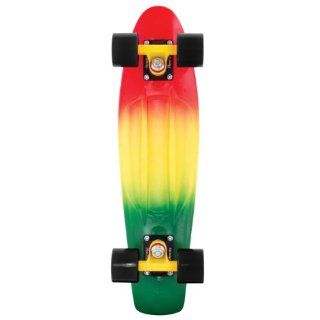 Penny Fade Complete Skateboard, Rasta Green/Yellow/Red, 22 Inch  Sports & Outdoors