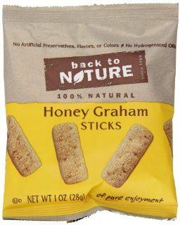 Back to Nature Honey Graham Sticks, 1 Ounce Bags (Pack of 32)  Back To Nature Chocolate Chunk Cookies  Grocery & Gourmet Food
