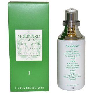 Molinard Pour Homme I By Molinard For Men Eau De Toilette Spray, 4.2 Ounce  Colognes  Beauty