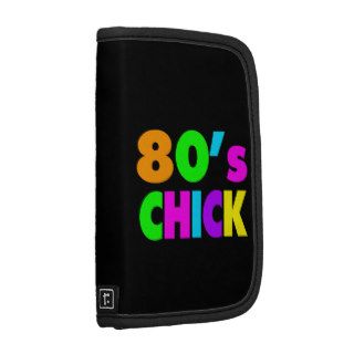 Neon Colors 80's Chick Folio Planners