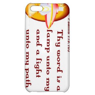 Psalms 119,105 thy word is a lamp cover for iPhone 5C