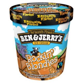 Ben & Jerrys® Rockin Blondies Ice Cream 16 oz