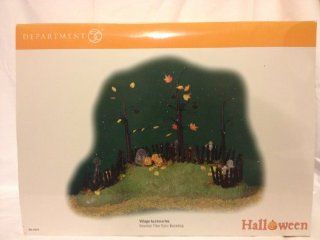 Shop Dept 56 Haunted Fiber Optic Backdrop 56.53075 at the  Home Dcor Store. Find the latest styles with the lowest prices from Dept 56   Halloween Village