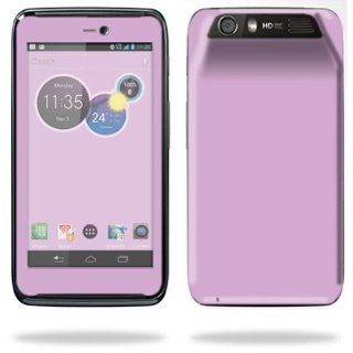 MightySkins Protective Skin Decal Cover for Motorola Atrix HD Cell Phone AT&T Sticker Skins Glossy Purple Computers & Accessories