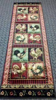 Shop Rooster Style Area Rug Runner 2 Ft. 2 In. X 7 Ft. 2 In. Design # L 379 at the  Home Dcor Store