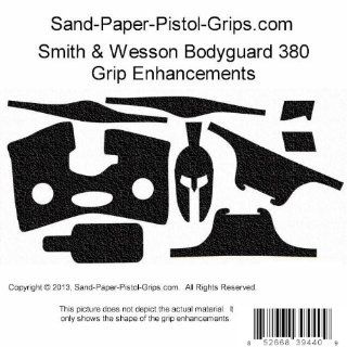 GusGrips MAX R Rubber Peel and Stick Grip Enhancements for Smith and Wesson Bodyguard 380  Gun Grips  Sports & Outdoors