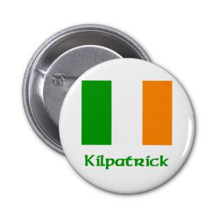 Kilpatrick Irish Flag Pinback Button