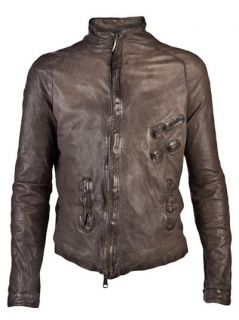 Giorgio Brato Washed Leather Jacket
