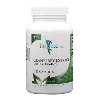DrVita Cranberry Extract with Vitamin C   120 Capsules Health & Personal Care