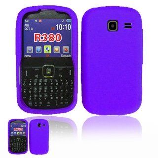 Samsung Freeform III R380 Purple Silicone Case Cell Phones & Accessories