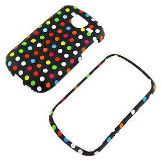Rainbow Dots Hard Faceplate Cover Phone Case for Samsung Brightside U380 Cell Phones & Accessories