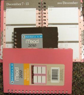 Mead Weekly/Monthly Planner, 3 3/4" x 6 1/8", WMD380 10  Weekly Monthly Appointment Books And Planners 