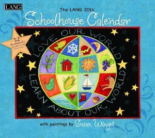 Lang Perfect Timing   Lang 2014 Schoolhouse Wall Calendar, January 2014   December 2014, 13.375 x 24 Inches (1001723) 