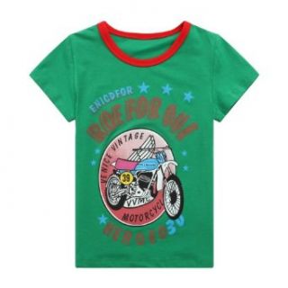 Richie House Boy's Venice Vintage Motorcycle Tee RH0657 Clothing