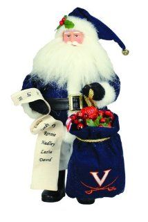Shop 15" NCAA Virginia Cavaliers Santa Claus with Toy Sack Table Top Christmas Figure at the  Home Dcor Store
