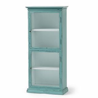 vintage glass display cabinet by out there interiors