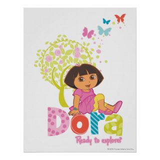 Dora The Explorer   Dora Ready To Explore Print