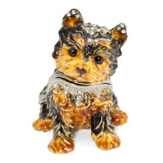 Shop Welforth Yorkshire Terrier Trinket Box Model No. J 377 at the  Home Dcor Store. Find the latest styles with the lowest prices from Welforth