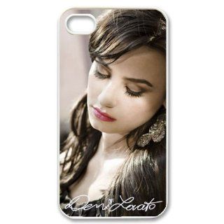 Demi Lovato Cover Case Snap On Hard Back Fits Case Cover for iphone 4 4s Durable Case for iPhone 4/4s case Cell Phones & Accessories