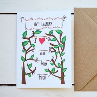 'i love you very very much' card by lucy says i do