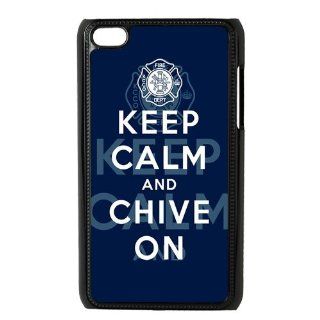 CTSLR ipod Touch 4 4th Generation Case Stylish Case for ipod Touch 4 4th Generation Hard Plastic Back CaseKeep Calm and Chive On/KCCO 06 Cell Phones & Accessories