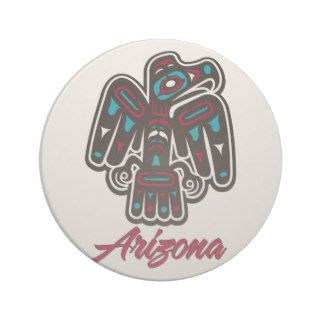 Arizona Clan Native American Thunderbird Coaster