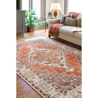 Hand knotted Levon Wool Rug (56 X 86)