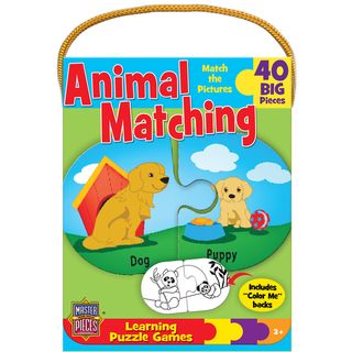 Masterpeices Animal Matching Mini Learning Game Masterpieces Puzzles