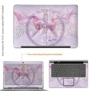 Decal Skin Sticker for Acer Aspire S3 with 13.3" screen case cover Aspire_S3 392 Computers & Accessories