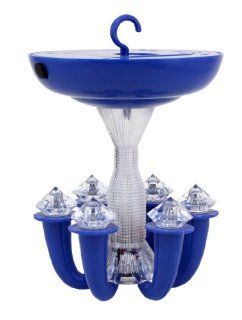 Magna Card Locker Lites Magnetic Chandelier with Optional Hook and LED Lights that Flash in Seven Colors   Batteries Included   Blue (51239)