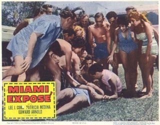 Miami Expose Movie Poster (11 x 14 Inches   28cm x 36cm) (1956) Style C  (Lee J. Cobb)(Patricia Medina)(Alan Napier)(Edward Arnold)(Michael Granger)   Prints