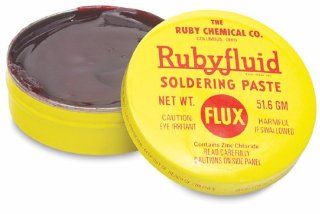 Rubyfluid Soldering Flux Paste   Stained Glass Making Supplies