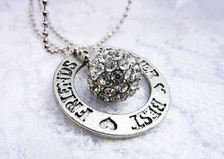 best friend charm necklaces by boutique by jamie