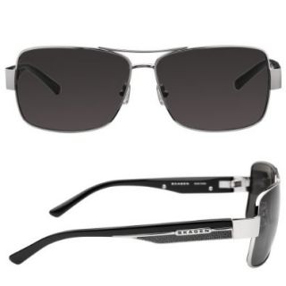 Skagen Denmark Mens Sunglasses Black Steel Aviator Design #S058 CSMA [Eyewear] Shoes